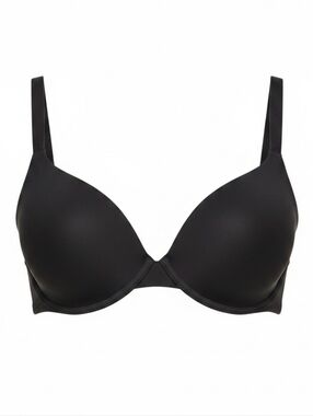 Skims Smoothing Intimate Full Coverage Lightly Lined Bra Onyx Black 34D NWT